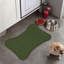 Tapis vert olive 1 pièce