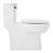 Brinstead One-Piece Elongated Skirted Toilet - Matte Black Handle-117795398