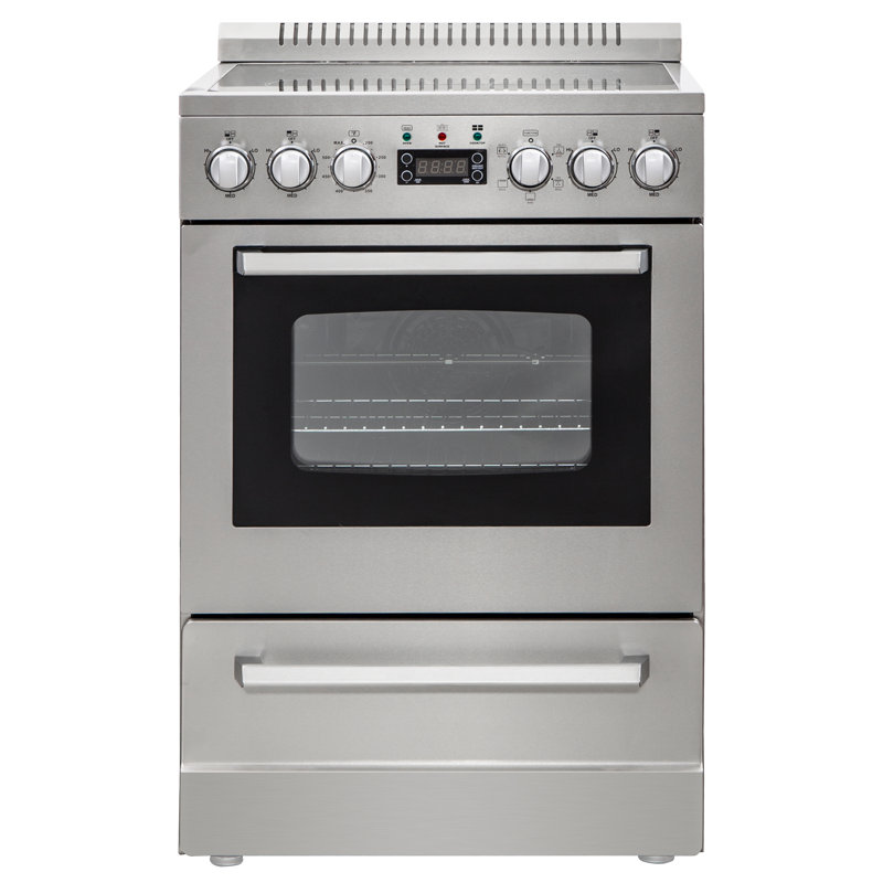 Avanti 24" Stainless Steel Electric Range with Convection Oven