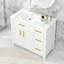 Meuble-lavabo de 36 pouces avec comptoir pour lavabo-647639019