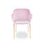 Orason 43 cm H Upholstered Velvet Armchair-1582456204-1582456205