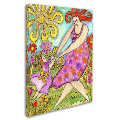 Berkley 'Big Diva Spinning' Print on Wrapped Canvas