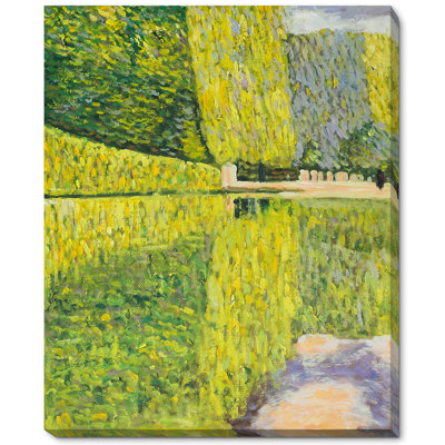 Schonbrunn Park par Gustav Klimt - Peinture sur toile encadrée