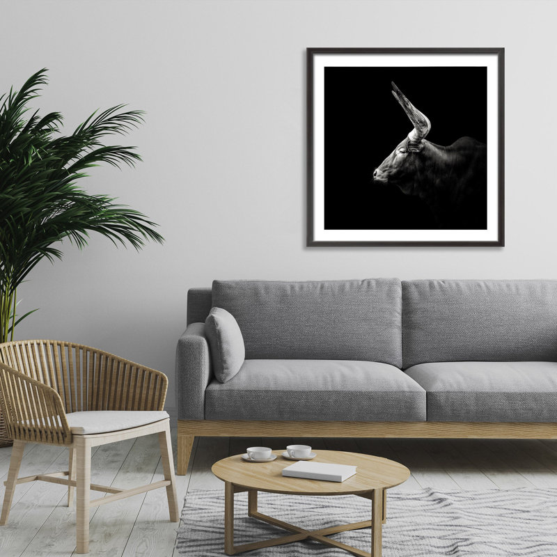 Nature Inspired Watusi by  - Picture Frame Photograph on Paper, 36" H x 36" W 