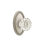 Privacy Astoria Clear Knob with Oval Rose