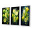 Ensemble de salon mural 4 pièces Lemon Luminosité - fruits-1692492785-1692492787