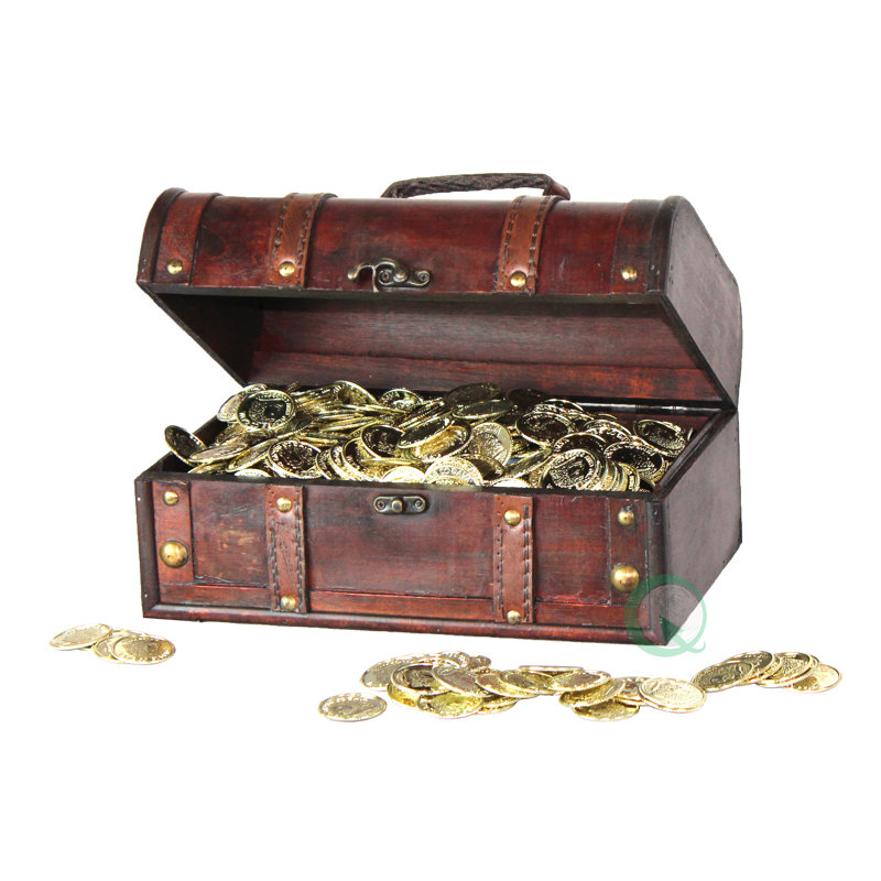 Wooden Decorative Trunk