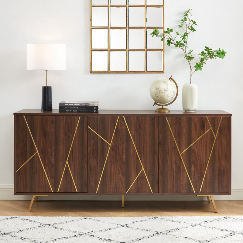 Jaagruti 63'' Sideboard, Dark Walnut