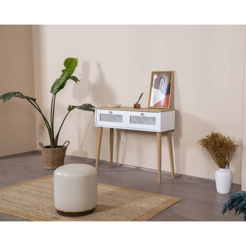 Commode, Chêne blanc / gris