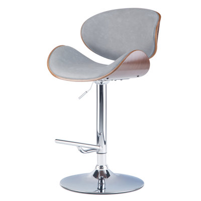 Tabouret de bar moderne pivotant rembourré Marana