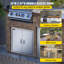 VEVOR Double Door 24'' W x 0.03'' D Steel Access Door