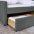 Upholstery Sofa Bed With Three LED Lights-318505118