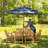 Hatteras 7-Piece Acacia Wood Outdoor Dining Set