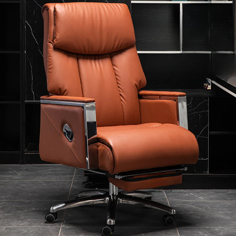 Cherryle Genuine Leather Side Chair