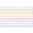 Spring Stripes 24-Sheet Premium Paper Placemats