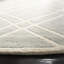 Geometric Wool Hand Woven Area Rug-822683505