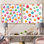 Colorfully Candy Style Popart For Kitchen IV - Abstract Square Collage Set Of 2