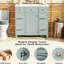36" Bathroom Cabinet, Solid Wood, Ceramic Basin, 3 Drawers, Soft Close, Adjustable Shelving Storage Vanity,