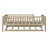 Wood Daybed With Trundle And Fence Guardrails-1441069261-1441069262