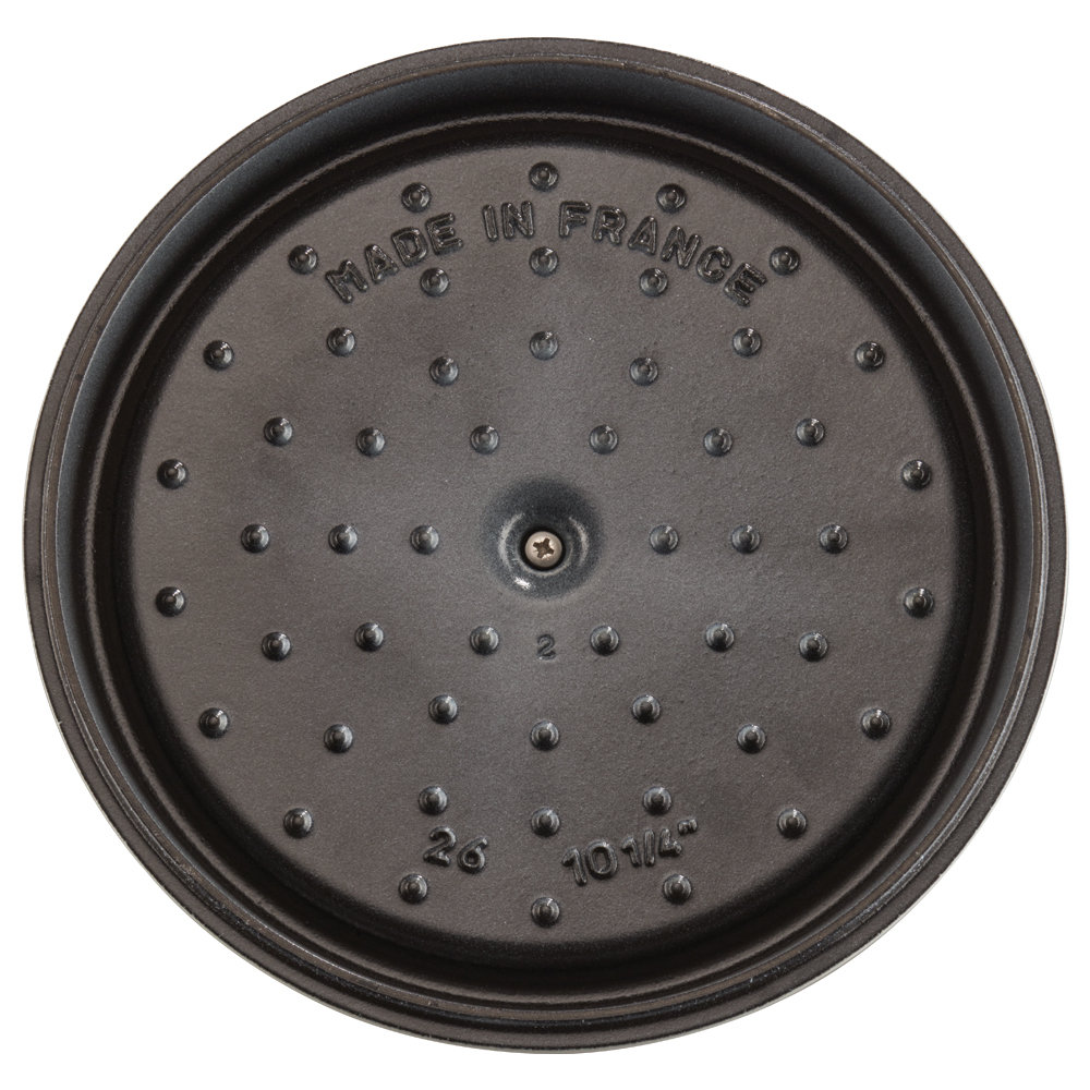 Staub Cast Iron Cast Iron Dutch Oven, Cherry