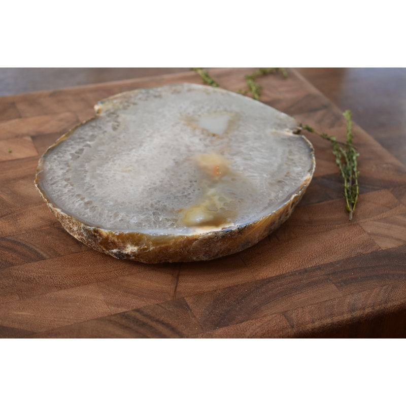Agate sous-plat, Naturel