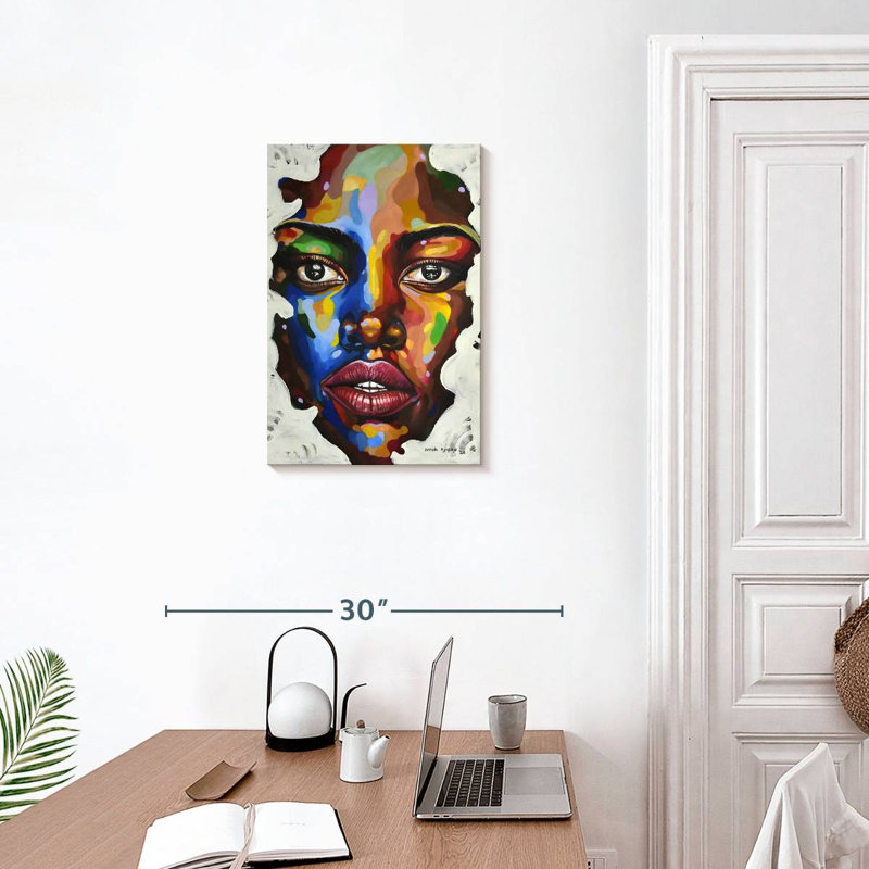 Leisha Ethnic Isolation I, 24" H x 16" W