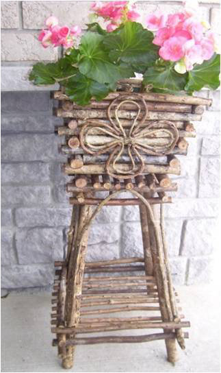 Nevers Wood Pot Planter