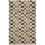 Kirby Blue Handwoven Jute Rug