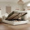 Lit plateforme avec rangement Cozara