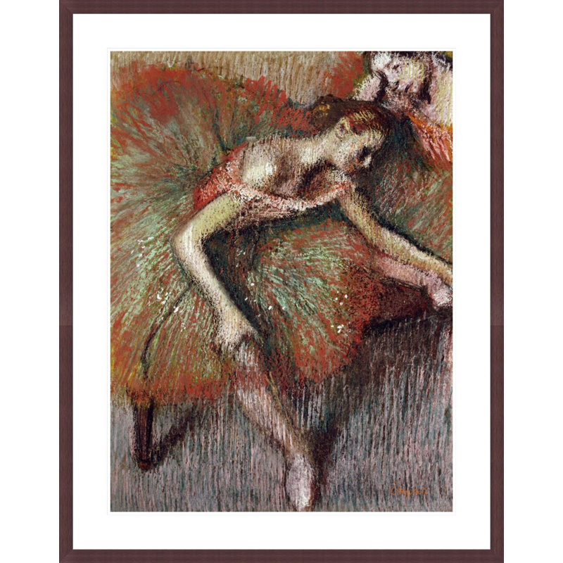 «Dancers» par Edgar Degas, impression giclée sur cadre, H 41,5 po x l 32,75 po