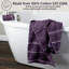 Ensemble de 6 serviettes de bain (mauve)-2141508461
