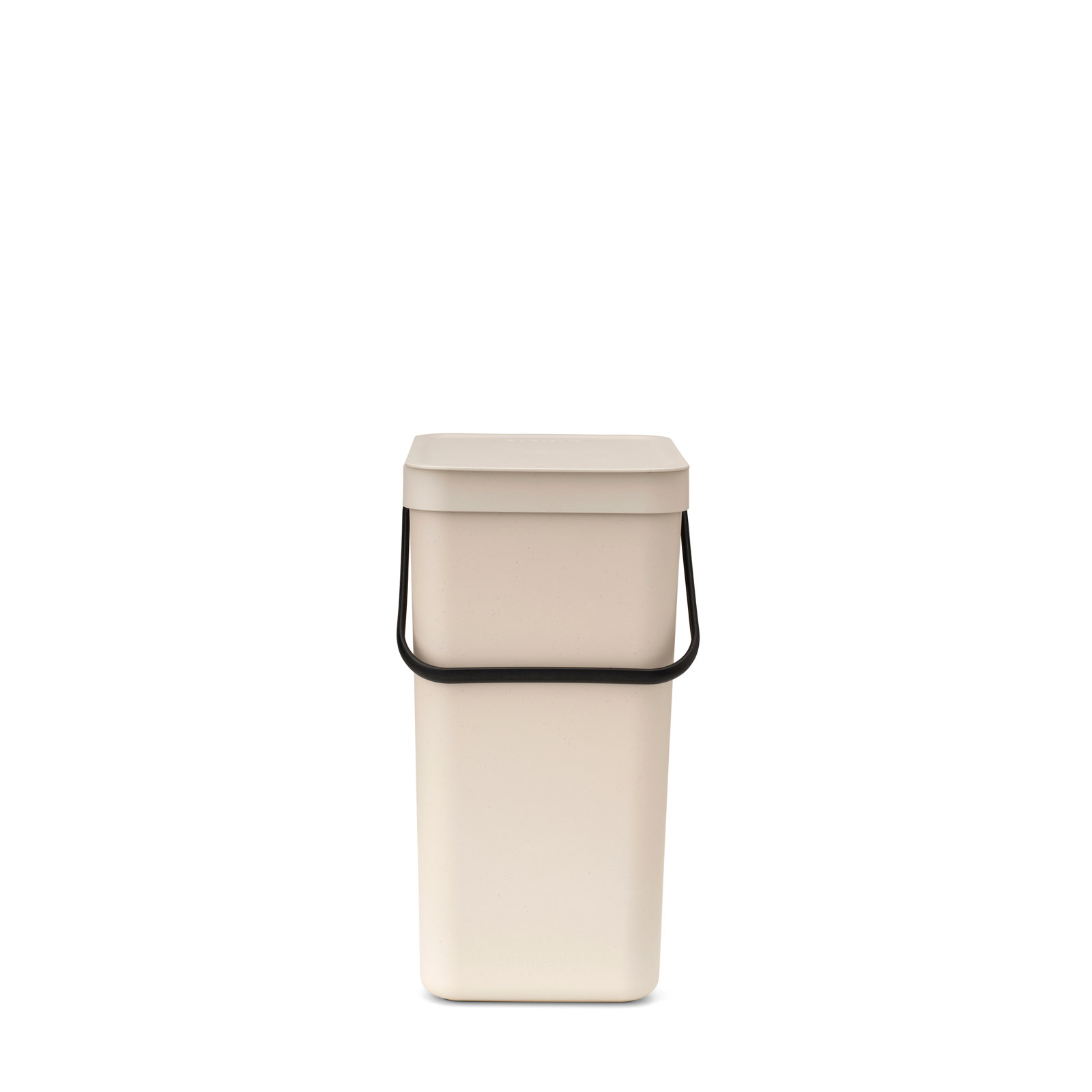 Brabantia Sort and Go 4.2gal Recycling Bin, Soft Beige