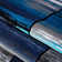 Tapis abstrait bleu/gris Croskey