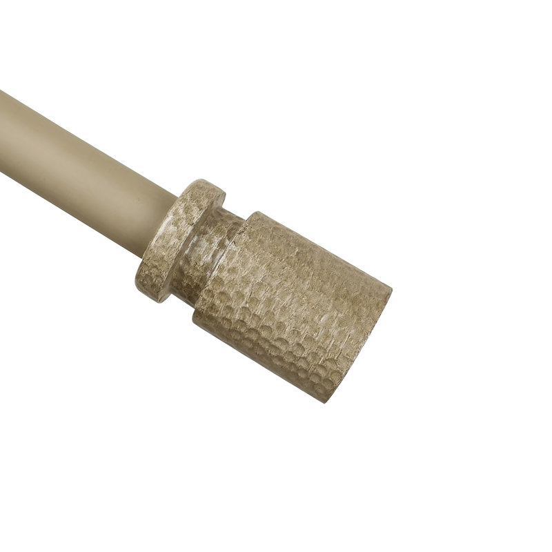 Tringle à rideaux simple réglable 1 po Peterson, l 48 po x p 6,75 po, Cottage