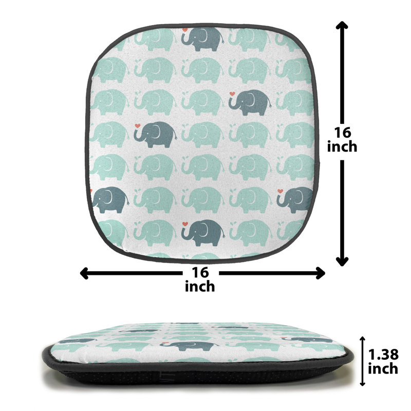 Outdoor 1.38'' Dining Chair Seat Cushion