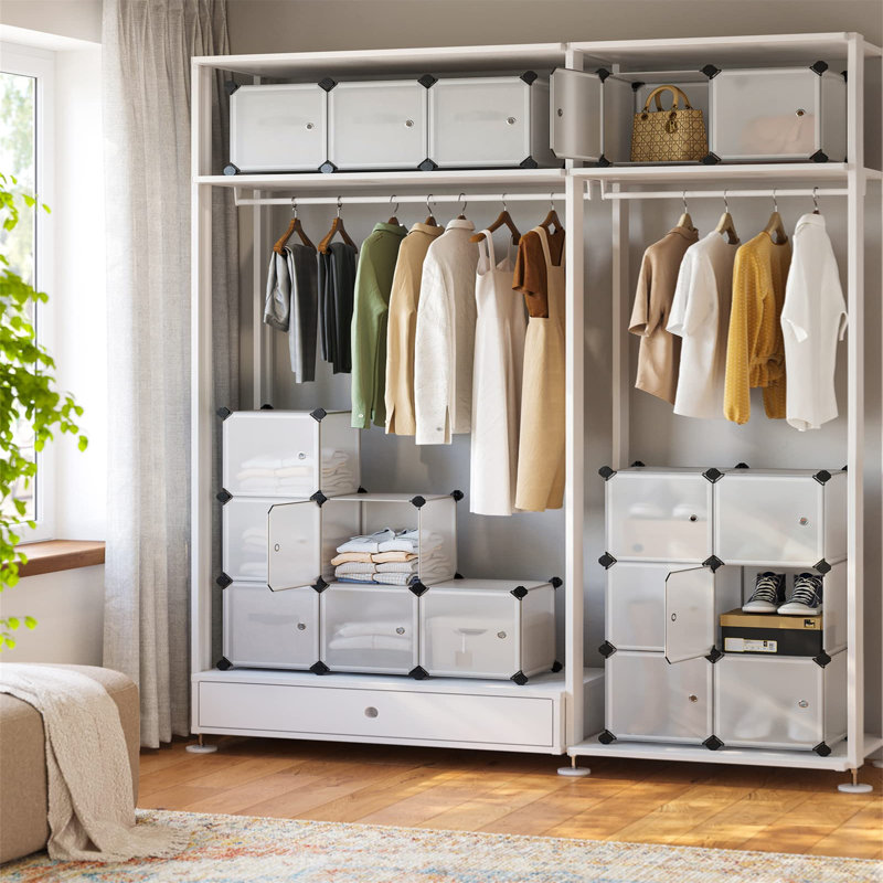 16 Pair Shoe Rack