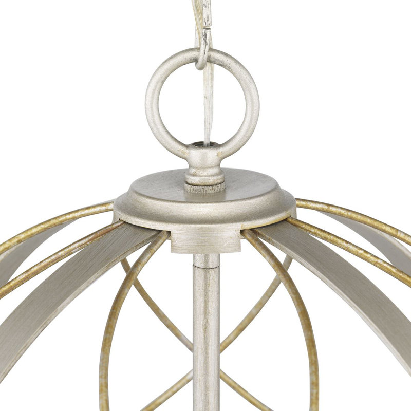 Brandywine 16" Silver Ridge and Bronze LED Pendant Light