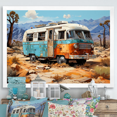 Minimalisme camping fourgon I - impression