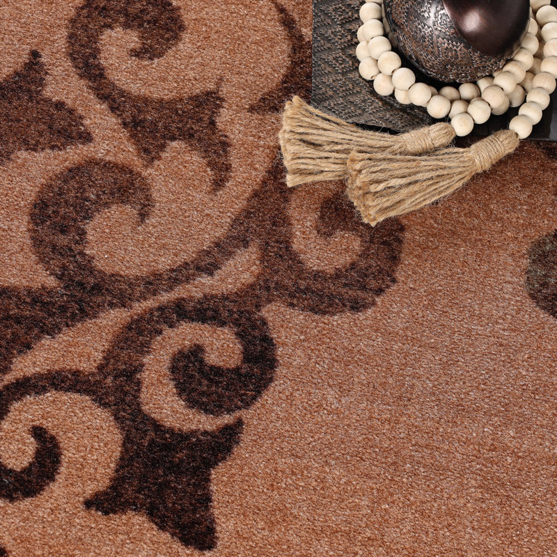 Tapis d'intérieur 100% nylon Ezra, Rectangle de 5 pi x 8 pi