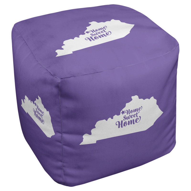 Repose-pieds à cubes louisville the home, Mauve