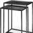 Set of Two Black Iron Nested Tables