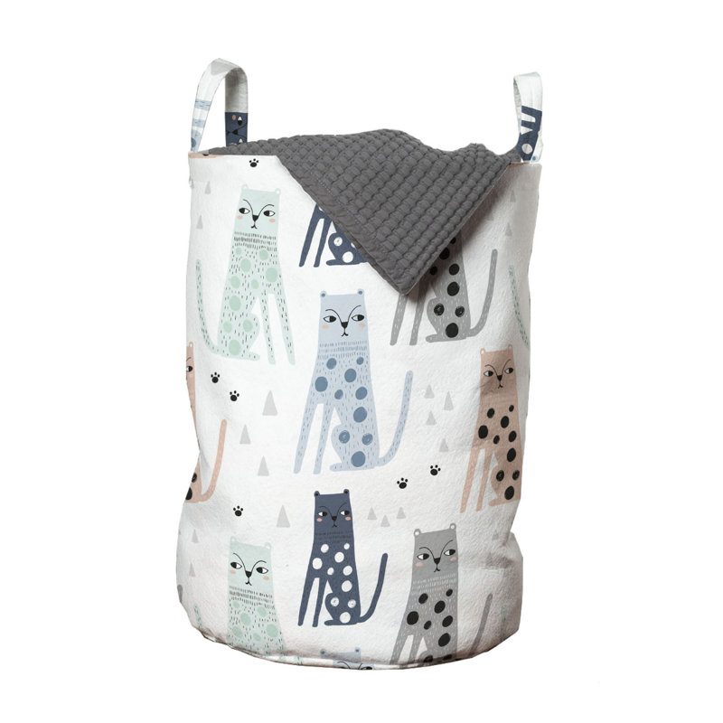 Fabric Laundry Bag with Handles