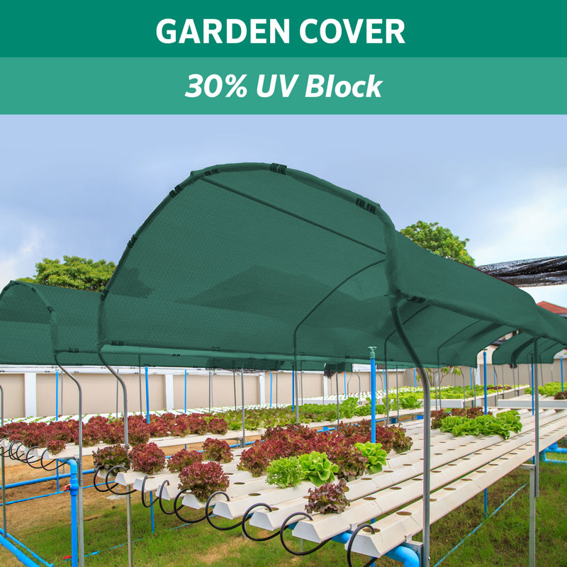 Rainforest Green 6' x 15' UV Block Shade Fabric Roll
