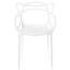 Chaise avec accoudoirs empilable Davida-1372845787