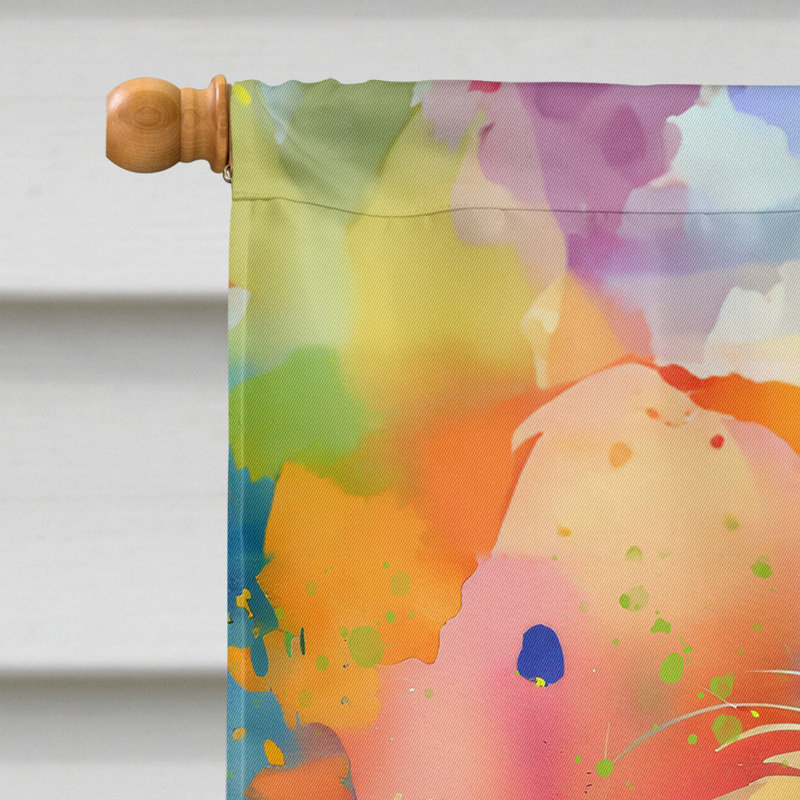 Drapeau de la maison Hippie Dawg, Lévrier afghan