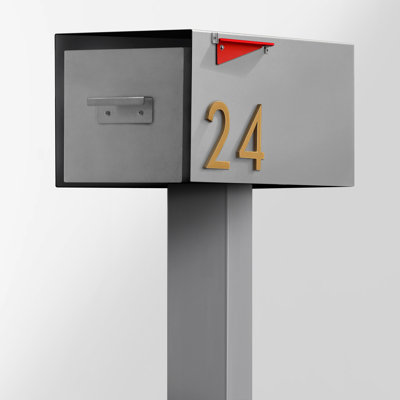 Malone Post Mounted Steel Mailbox