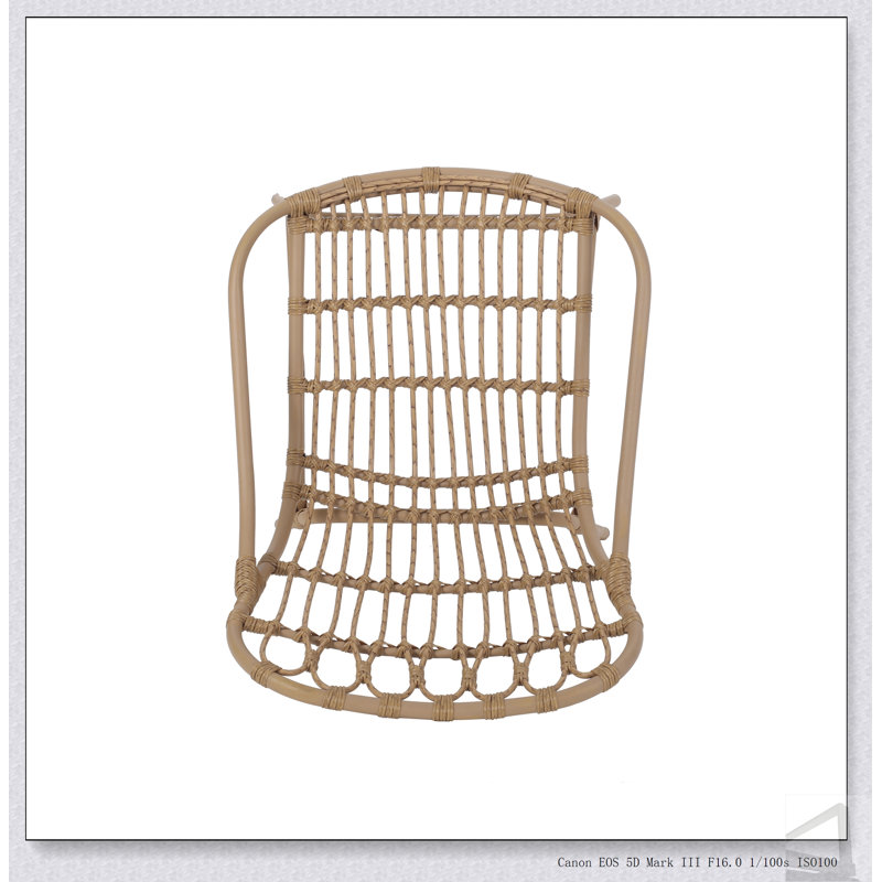 Chaises en osier à motif ajouré de style bohème d'inspiration bohémienne de Harlle pour des sièges d'extérieur élégants et durables
