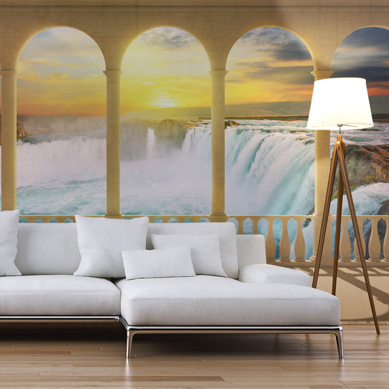 Wall Mural, 106.3" L x 216.5" W