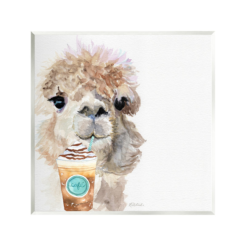 «Alpaca & Coffee Latte» par Jennifer Redstreake