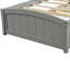 Lit plateforme simple avec deux tiroirs
